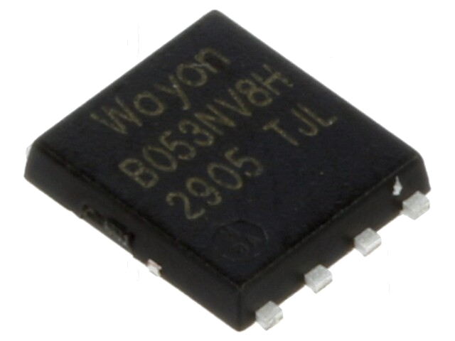 Transistor: N-MOSFET; unipolair; PDFN5060-8 Transistor: N-MOSFET; unipolair; PDFN5060-8